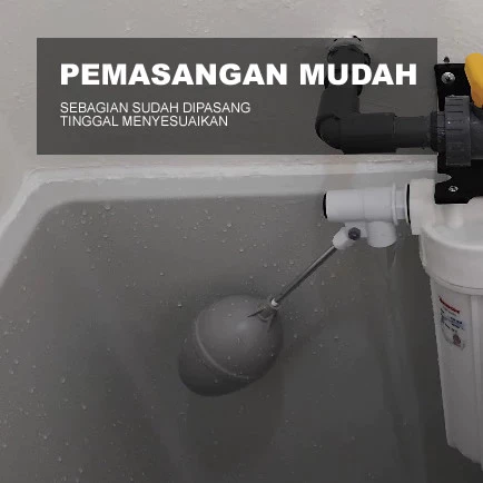 filter bak mandi mudah pasang